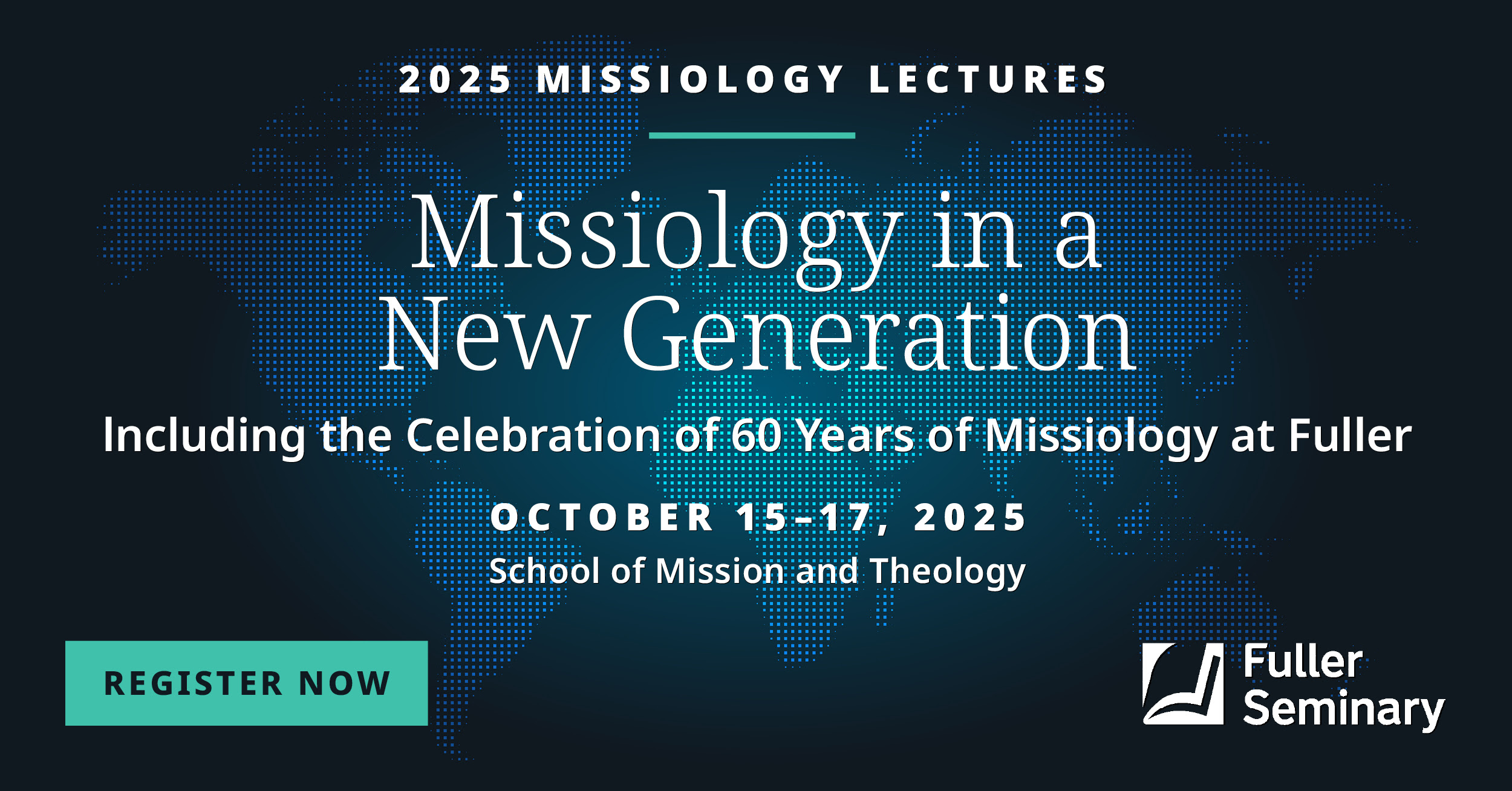 Missiology Lectures banner